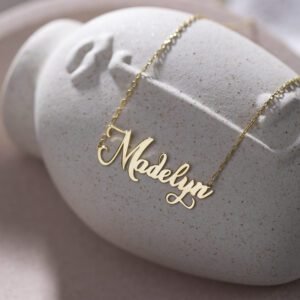 custom gold necklace for women