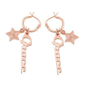Customized Name Earrings