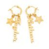 FreddaNameJewelry Elite Nameplate Earrings Nameplate Earrings